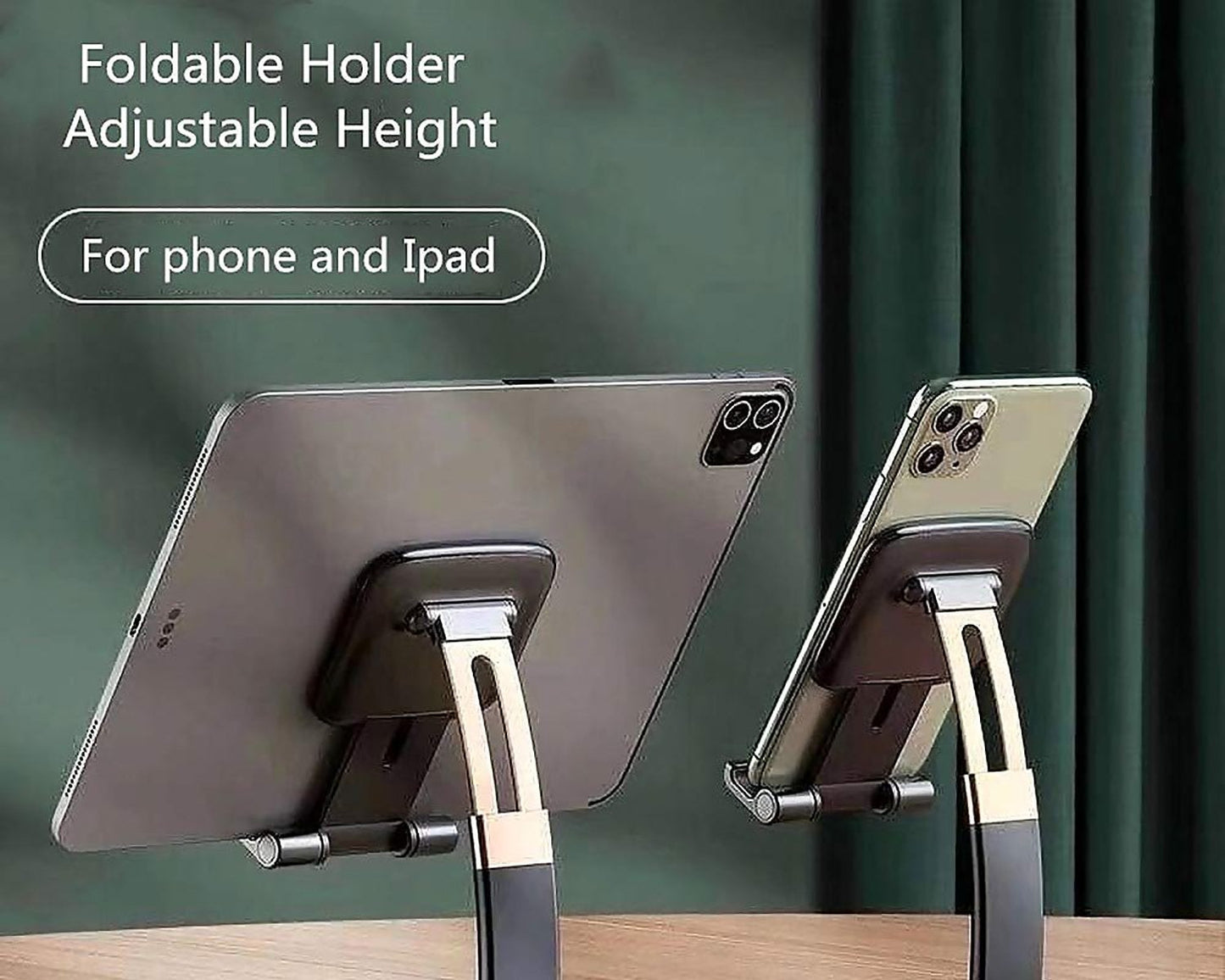 1286 Phone Holder For Table Foldable Universal Mobile Stand For Desk