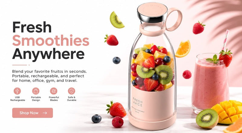 Portable Mini Blender for Fresh Juice