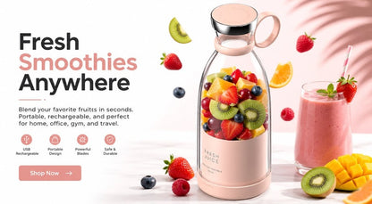 Portable Mini Blender for Fresh Juice