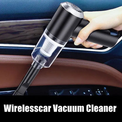 Portable Wireless Handheld Vacuum Cleaner | Rechargeable Mini Vacuum for Car, Home, Keyboard & Office