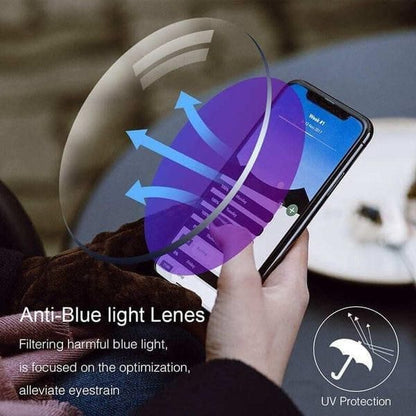 Premium Rimless Blue Light Blocking Reading Glasses | UV Protection | Lightweight Computer & Reading Eyewear